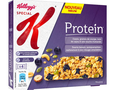 Special K-graanrepen: zwarte bessen - pompoenpitten