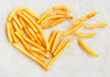 frites-creer-forme-coeur