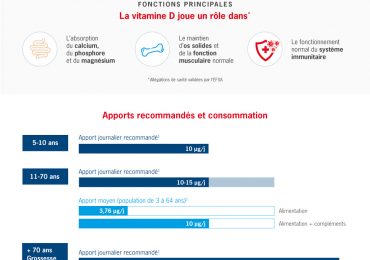 vitamine D infographie yakult apports recommandés consommation